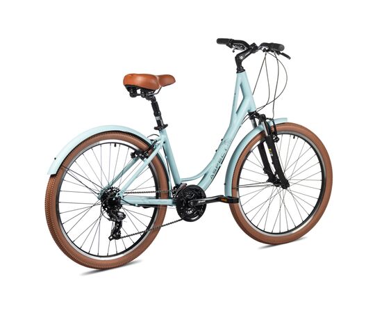 Велосипед Aspect Citylife 26 (светло-зеленый), Цвет: бирюзовый, Размер рамы: 16", изображение 3