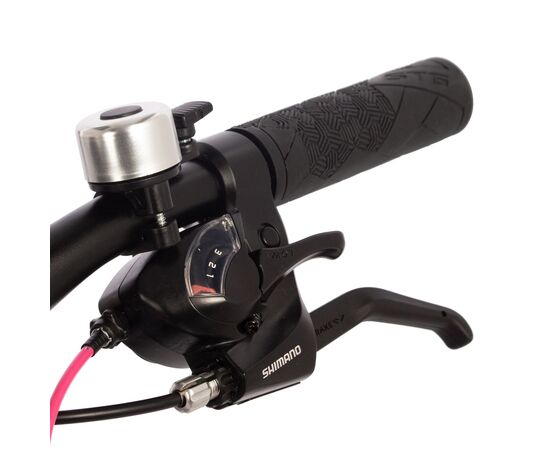 Велосипед Novatrack Katrina 21.D 24" (розовый металлик), Цвет: розовый, Размер рамы: 12", изображение 3