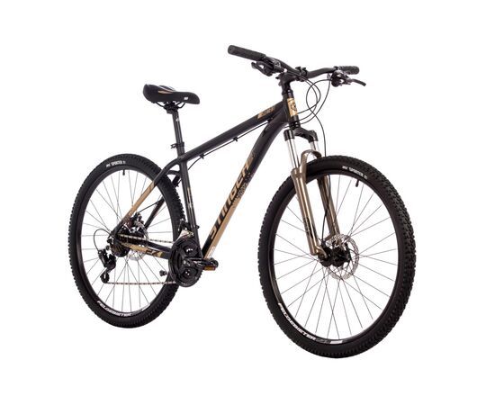 Велосипед Stinger Element EVO 27.5" new (золотистый), Цвет: коричневый, Размер рамы: 18", изображение 2