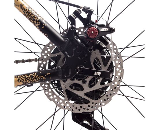 Велосипед Stinger Element EVO 27.5" new (золотистый), Цвет: коричневый, Размер рамы: 18", изображение 5