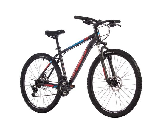 Велосипед Foxx Caiman 27.5" (чёрный), Цвет: черный, Размер рамы: 16", изображение 2