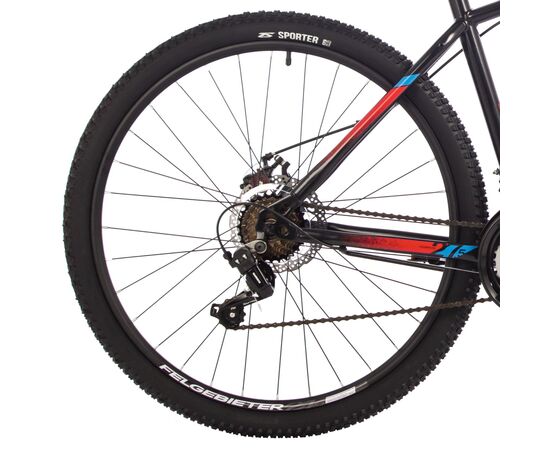 Велосипед Foxx Caiman 27.5" (чёрный), Цвет: черный, Размер рамы: 16", изображение 5