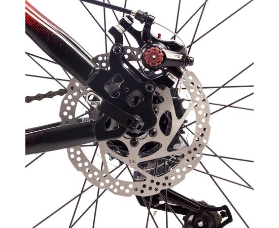 Велосипед Foxx Caiman 27.5" (чёрный), Цвет: черный, Размер рамы: 16", изображение 8