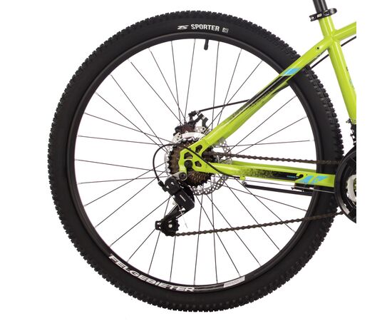 Велосипед Foxx Caiman 27.5" (лимонный), Цвет: жёлтый, Размер рамы: 16", изображение 5