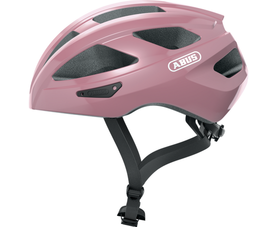 Шлем ABUS Macator (shiny rose, розовый), Цвет: розовый, Размер: 51-55, изображение 2