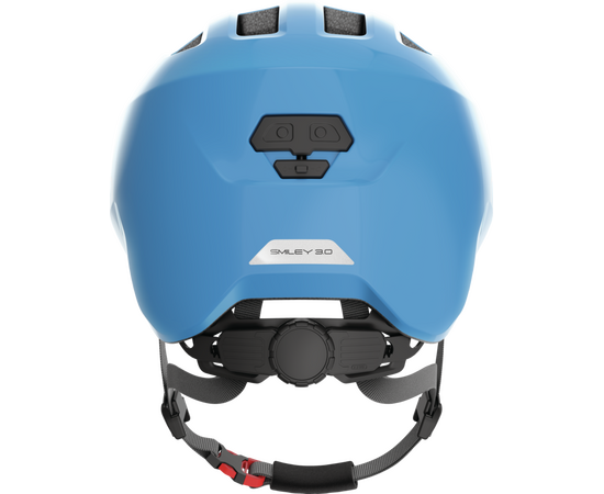 Шлем детский ABUS Smiley 3.0 (shiny blue, голубой), Цвет: голубой, Размер: 50-55, изображение 3