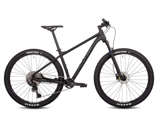 Велосипед ATOM BION NINE 350 (матовый чёрный), Цвет: черный, Размер рамы: L