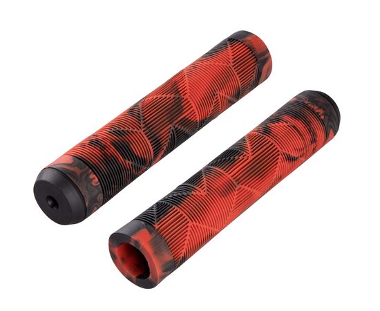 Ручки руля резиновые Force BMX145 382084 (чёрно-красные), Цвет: Красный