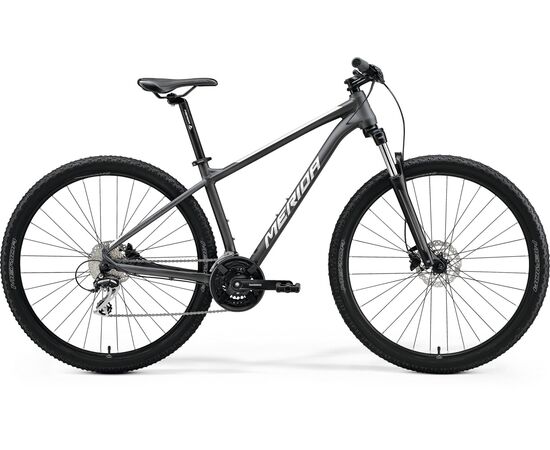 Велосипед Merida Big.Nine 20-3x (матовый тёмно-серый/серый), Цвет: графитовый, Размер рамы: XXL