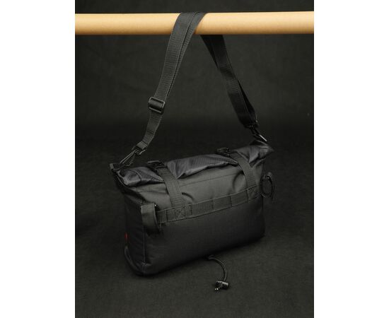 Сумка на руль велосипеда Tim Sport EVO Bar (чёрный/соты), Цвет: графитовый, изображение 11