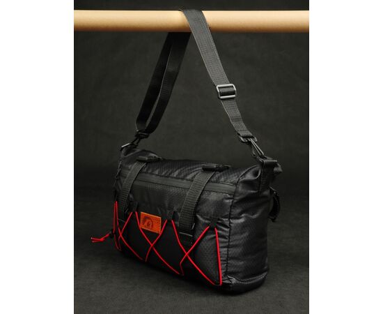 Сумка на руль велосипеда Tim Sport EVO Bar (чёрный/соты), Цвет: графитовый, изображение 13