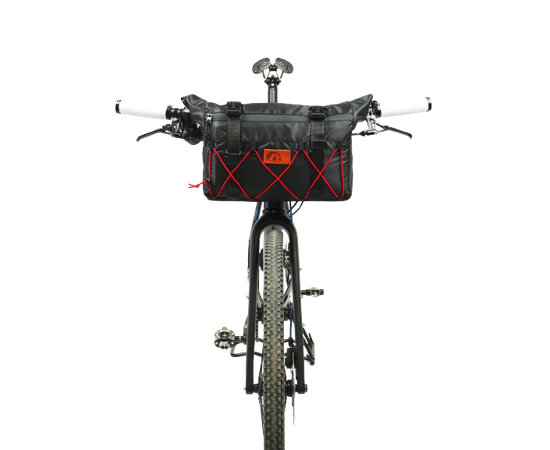 Сумка на руль велосипеда Tim Sport EVO Bar (чёрный/соты), Цвет: Графитовый