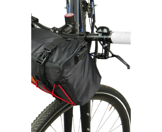 Сумка на руль велосипеда Tim Sport EVO Bar (чёрный/соты), Цвет: графитовый, изображение 5