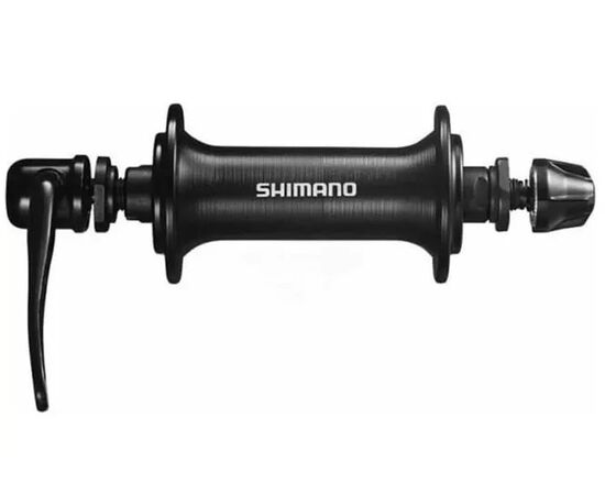 Втулка переднего колеса Shimano HB-TX500 32 отв. QR (чёрный), Цвет: черный, Количество отверстий: 32