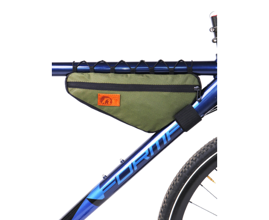 Велосумка под раму Tim Sport EVO Velar (чёрный/хаки), Цвет: Хаки