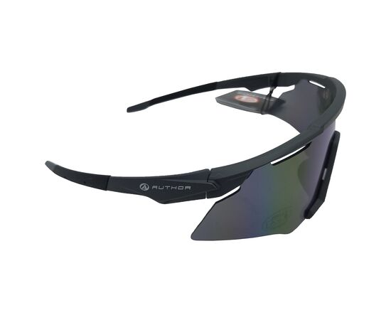 Очки солнцезащитные AUTHOR ROOK 8-9201401 черно-серая TR 90 оправа, изображение 5