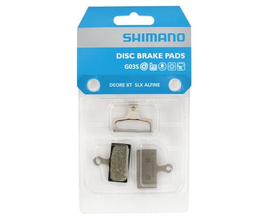 Колодки тормозные Shimano G03S для дисковых тормозов, полимерные, изображение 3