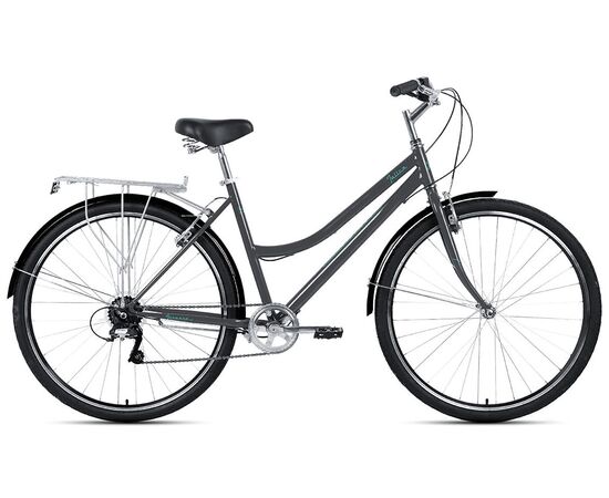 Велосипед Forward TALICA 28 2.0 (темно-серый/бирюзовый)