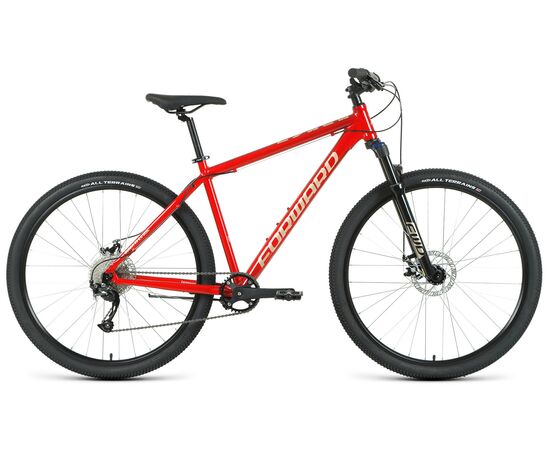 Велосипед Forward BURAN 29 2.0 DISC (красный/бежевый), Цвет: Красный, Размер рамы: 19"