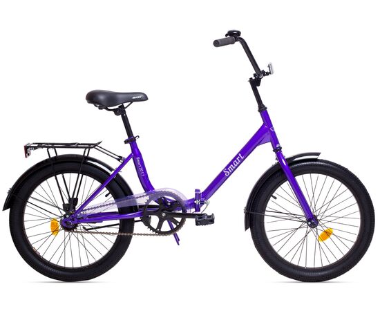 Велосипед Aist Smart 20 1.1 20 (фиолетовый), Цвет: Фиолетовый, Размер рамы: 20"