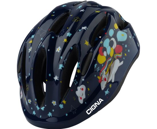 Шлем велосипедный детский Cigna WT-024 In-mold (чёрный), Цвет: Черный, Размер: 48-53