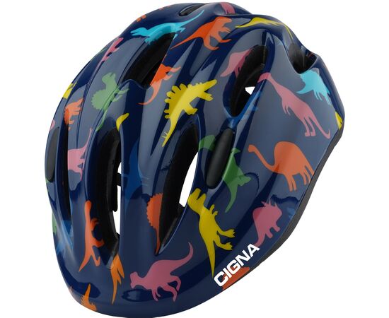 Шлем велосипедный детский Cigna WT-024 In-mold (чёрный/красный), Цвет: Синий, Размер: 48-53