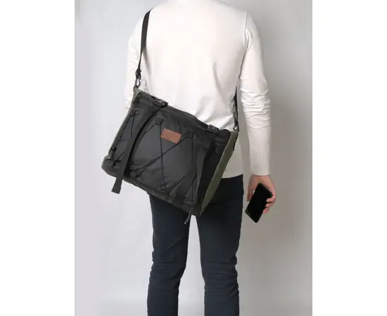 Сумка на руль велосипеда Tim Sport EVO Bar (чёрный/хаки), Цвет: хаки, изображение 3