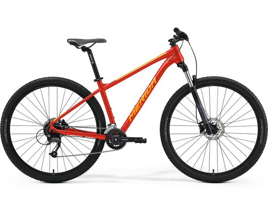 Велосипед Merida Big.Nine 60-3x (красный/оранжевый), Цвет: красный, Размер рамы: L