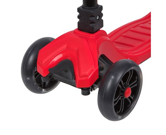 Кикборд Novatrack RAINBOW PRO (красный), Цвет: красный, изображение 4