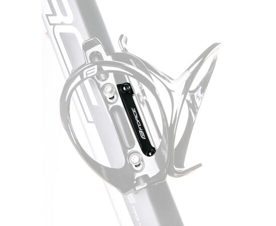 Адаптер для крепления 2-х флягодержателей на раму FORCE 241995 (чёрный), изображение 3