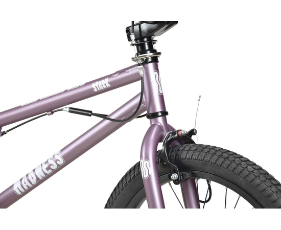 Велосипед Stark'24 Madness BMX 2 (фиолетово-серый/перламутр/черный), Цвет: розовый, изображение 3
