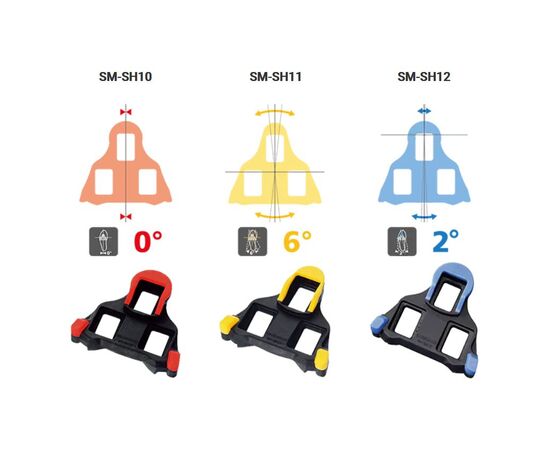 Шипы для педалей Shimano SM-SH11 (жёлтые), Цвет: жёлтый, изображение 2