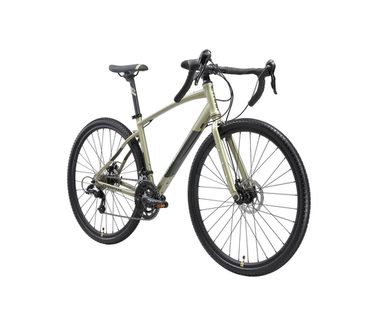 Велосипед Stark'24 Gravel 700.1 D (фисташковый/графитовый), Цвет: зелёный, Размер рамы: 18", изображение 2