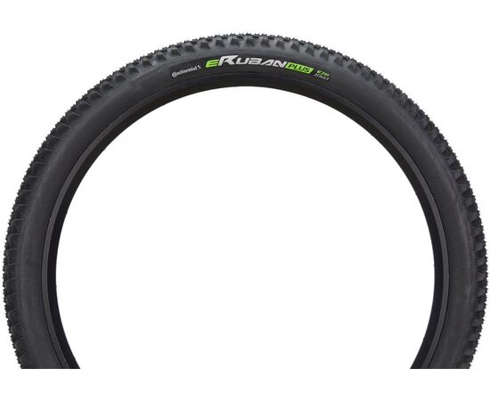 Покрышка Continental eRuban Plus 27,5x2,30 черная, жесткий корд, Цвет: черный, Ширина: 2.30" (58 мм), изображение 2