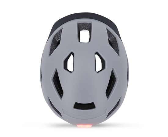 Велошлем Safety Labs E-Bahn 2.0 (матовый серый), Цвет: серый, Размер: 54-57, изображение 4