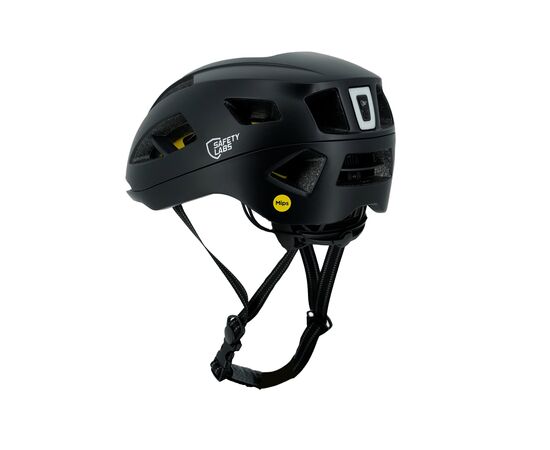 Велошлем Safety Labs X-Eros 2.0 (матовый чёрный), Цвет: черный, Размер: 57-61, изображение 4