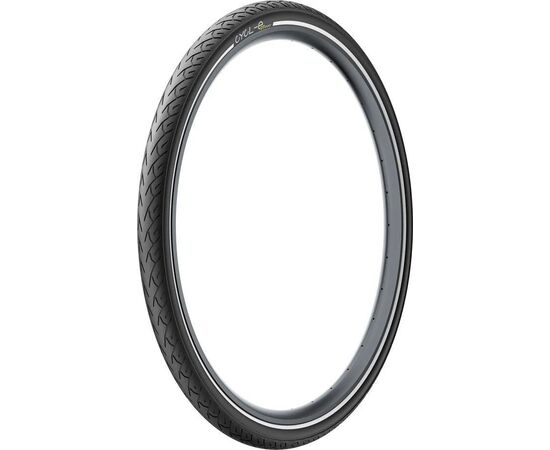 Велосипедная покрышка Pirelli Cycl-E DT Sport 42-622 (700 x 42C, чёрный со светоотражающей полосой)