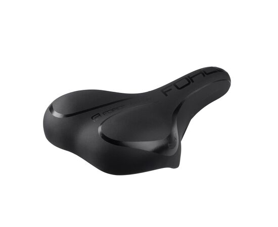 Седло туристическое Force COMFORT GEL MAN 20175 (чёрное), изображение 2