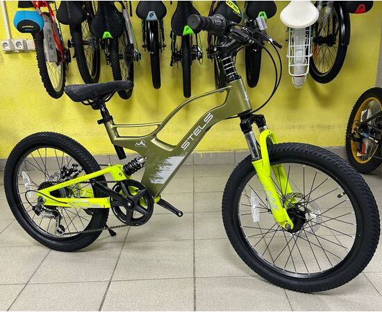 Детский велосипед Stels Leader 250 MD 20" (хаки), Цвет: хаки, Размер рамы: 12,6", изображение 2