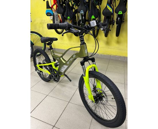 Детский велосипед Stels Leader 250 MD 20" (хаки), Цвет: хаки, Размер рамы: 12,6", изображение 3