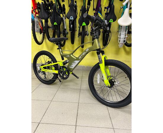 Детский велосипед Stels Leader 250 MD 20" (хаки), Цвет: хаки, Размер рамы: 12,6", изображение 4