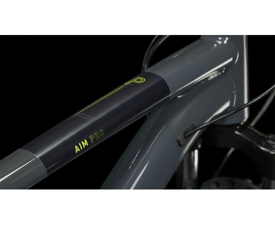 Велосипед Cube Aim Pro (grey´n´flashyellow), Цвет: серый, Размер рамы: 20", изображение 2
