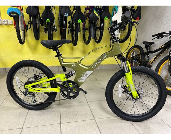 Детский велосипед Stels Leader 250 MD 20" (хаки), Цвет: хаки, Размер рамы: 12,6", изображение 5