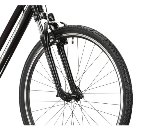 Велосипед KROSS Evado 2.0 D 28 (черный/мятный глянец, 23), Цвет: черный, Размер рамы: L, изображение 7