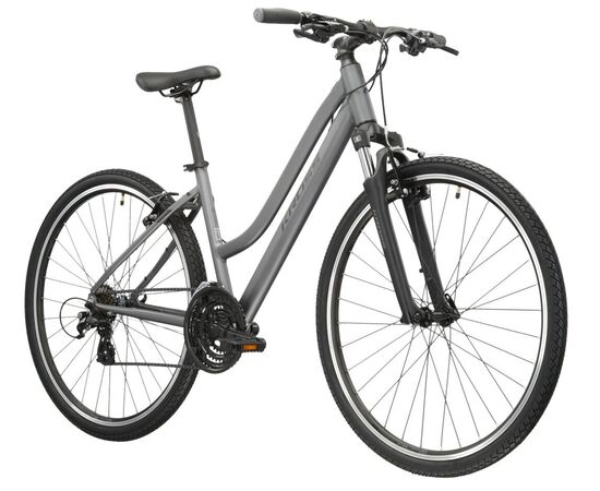 Велосипед KROSS Evado 2.0 D 28 (графитовый/черный матовый, 23), Цвет: серый, Размер рамы: S, изображение 3