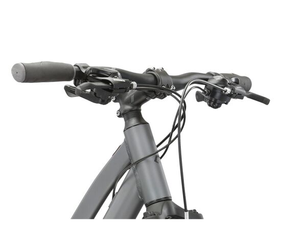 Велосипед KROSS Evado 2.0 D 28 (графитовый/черный матовый, 23), Цвет: серый, Размер рамы: S, изображение 8