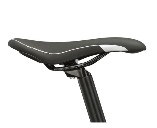 Велосипед KROSS Evado 5.0 M 28 (графитовый/чёрный матовый), Цвет: серый, Размер рамы: L, изображение 11