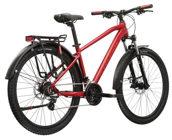 Велосипед KROSS Hexagon 2.0 EQ M 29 (красный/бордовый глянец), изображение 3