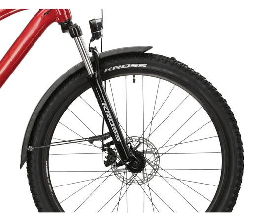 Велосипед KROSS Hexagon 2.0 EQ M 29 (красный/бордовый глянец), изображение 4