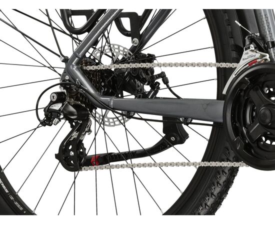 Велосипед KROSS Hexagon 2.0 EQ M 27 (серый/графитовый глянец), изображение 10 Велосипед KROSS Hexagon 2.0 EQ M 27 (серый/графитовый глянец), изображение 10